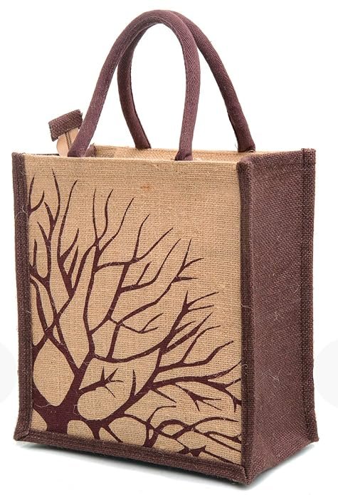 Handbag Silk Fabric with Rope Handle (10 X 10 X 2.5) - WBG0644 - WBG0644 at  Rs 125.10 | Gifts for all occasions by Wedtree